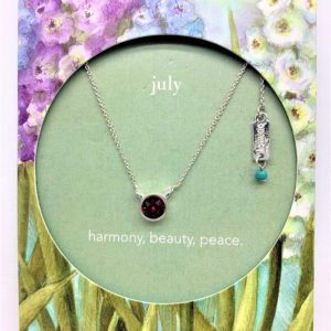 Necklace - July Birthstone Ruby